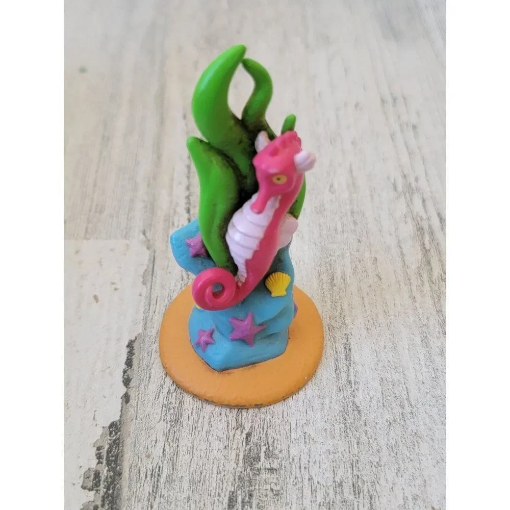 Disney just play seahorse Coral under sea starfish toy‎ figure accessory